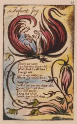 Lieder der Unschuld und der Erfahrung, Platte 23, Kindliche Freude (Bentley 25)